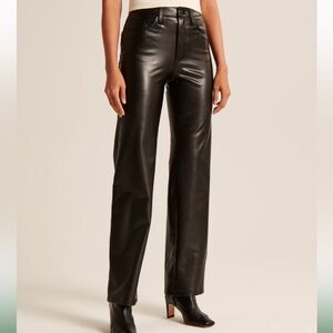 Abercrombie leather pants